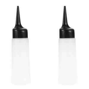 2 Pcs Shampoo Bottle Hair Coloring Bottles Applicator for Refillable Container - Picture 1 of 12