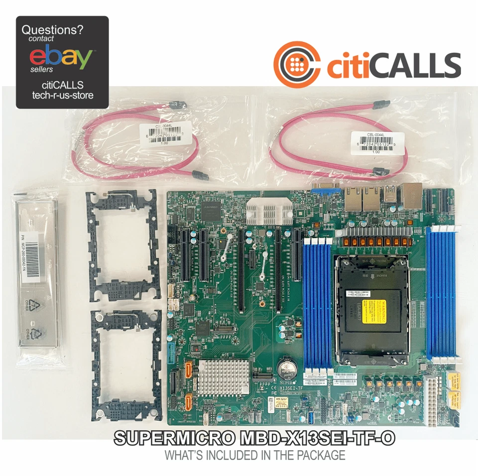 Supermicro Server Motherboard - Intel Chipset - ATX (mbd-x13sei-tf-o)