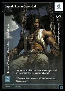 Wonders of the First Existence #151/401 Captain Rostar Corewind - Rare - Picture 1 of 2