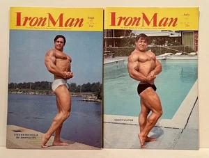 Peary Rader / Iron Man the Magazine of Quality Information for all Men 1st 1984 - Picture 1 of 2