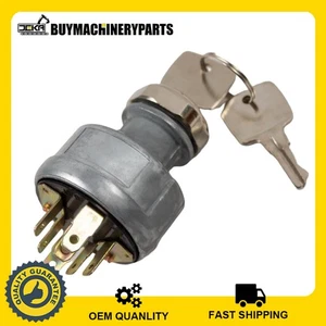 New Ignition Switch AT195301 for John Deere Crawler 450H Dozer Crawler 450J 550J - Picture 1 of 10