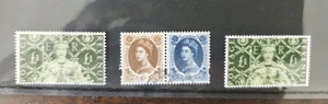 2003 2000 Sg 2378/2380 50th  Coronation. Booklet Stamps DX31 & Ex MS2147 Used - Picture 1 of 3