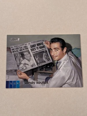 Topps Stadium Club Image Variation Sandy Koufax SP #290 2020 Los Angeles Dodgers Foto 1 de 4