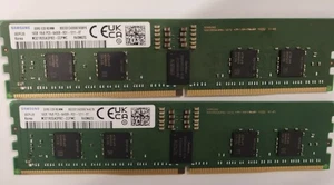 Samsung 16GB DDR5 RDIMM 6400Mbps M321R2GA3PB2-CCP 1R x 8 DDR5 - Picture 1 of 1