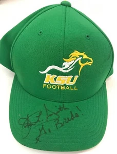 KSU Kentucky State University Football head coach John L Smith Autographed hat - Picture 1 of 12
