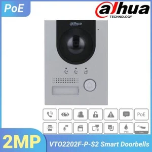 Dahua VTO2202F-P-S2 2MP HD Camera PoE Doorbell Intercom Video Camera Security - Picture 1 of 4