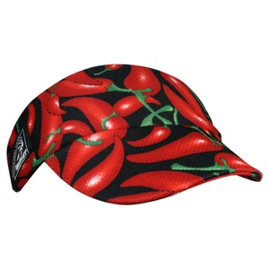 Headsweats Mini Visor *Chili Peppers* Running/Triathlon *New with tags* - Picture 1 of 1