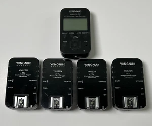 Yongnuo YN-622N I-TTL Set di 4 ricetrasmettitori trigger flash wireless e 1 controller - Foto 1 di 5