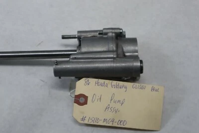 Bomba de aceite para motocicleta Honda 1986 Goldwing GL1200A 15110-MG9-000 FABRICANTE DE EQUIPOS ORIGINALES Foto 1 de 4