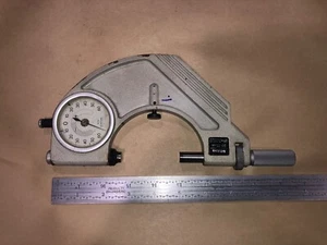 MITUTOYO DIAL SNAP GAGE  50-75MM 0.001MM NO. 523-123 - Picture 1 of 3