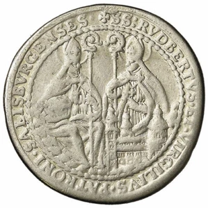 Austria Salzburg Johann Ernst von Thun und Hohenstein 1687-1709 1/2 Taler 1700 - Foto 1 di 2