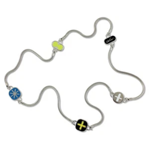 ACME Studio "Ikons" Necklace by Designers KARIM RASHID & ADRIAN OLABUENAGA - NEW - Picture 1 of 5