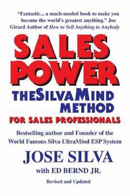 Sales Power, The Silvamind Method For Sales Professionals, Paperback By Silva... • 17.70$