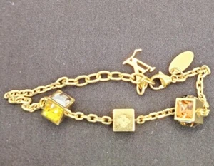 LOUIS VUITTON Model number: M61040 Bracelet Gold Stylish Luxurious Rare model - Picture 1 of 8