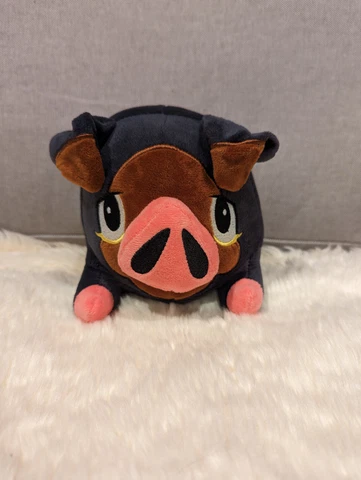Pokemon Scarlet and Violet Lechonk Plush Stuffed Animal 6" Toy New Plushie Cover