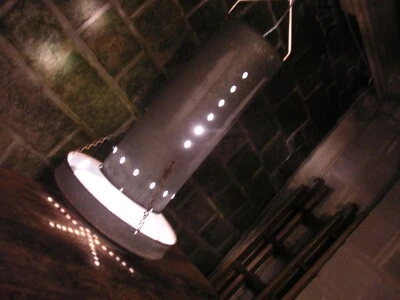 Lampe d'alimentation de ferme vintage exquirky galvanisée upcyclée étoile fraîche lumière de douche - Photo 1/4