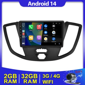 9'' Autoradio Für Ford Transit 2015-2018 Android 14 GPS Stereo Carplay USB WIFI - Bild 1 von 16