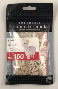 New In Package Nanoblock Alpaca 120 Pieces Micro Building Blocks Brand New NC160 - Picture 1 of 3