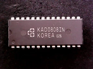KAD0808IN - Samsung 8-Bit ADC with 8-Channel Multiplexer (DIP-28) GENUINE - Picture 1 of 1