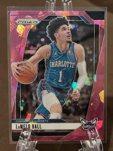 2024-25 Panini Prizm - Pink Ice Prizm #30 LaMelo Ball - Charlotte Hornets  - Picture 1 of 2