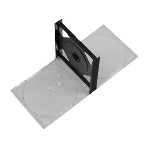 Estuche de repuesto para videojuegos CD cuádruple de 4 discos 5 piezas para Sony PlayStation 1 PS1 - Imagen 1 de 11