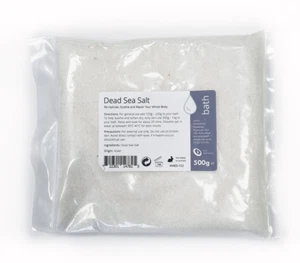 Dead Sea Salt 500g - Pure & Natural 100% Mineral Rich Dead Sea Salt - Picture 1 of 2