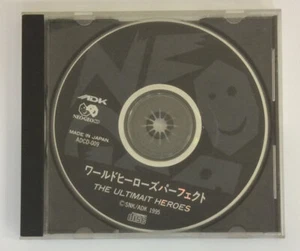 Neo Geo CD World Heroes Perfect Japan Version w/ Box 5858 SP - Picture 1 of 2