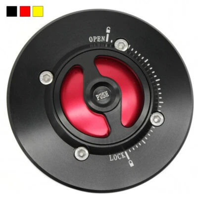 For APRILIA RSV1000 RSV4 R Tuono V4R Oil Fuel Gas Tank Cap Cover Keyless Racing - Image 1 of 4