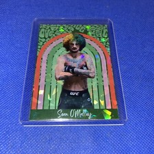Sean O'malley UFC Custom Throwback Holographic Refractor Trading Card
