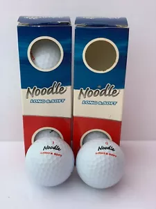 Noodle Golf Balls Long And Soft 6 Total New - Picture 1 of 6