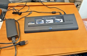 Targus ACP71USZ Universal USB 3 DUAL DVi HDMI Docking Station+ POWER, TIPS, CORD - Photo 1/3
