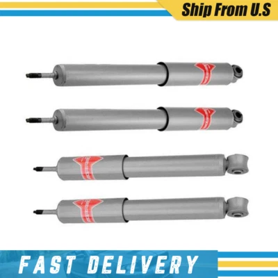 KIT de amortecedores dianteiros e traseiros KYB Gas a Just Fits Nissan 520 521 620 720 - Imagem 1 de 4