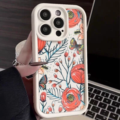 For iPhone 15 Pro Max 14 13 12 11 XS XR 8 7 Shockproof Silicone Soft Case Cover - Image 1 of 4