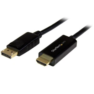 StarTech DisplayPort to HDMI Converter Cable 3FT - Black - Picture 1 of 5