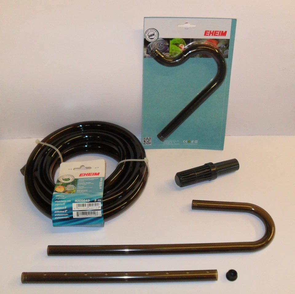 EHEIM NEW BLACK 16/22mm FITTINGS AND TUBING. Aquarium Filter Pipe - Image 1 of 1