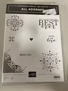 Stampin Up! "Juego de estampillas ""Todo adornado"" **Nuevo** - Imagen 1 de 2