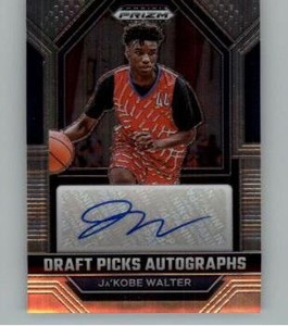 2023-24 Panini Prizm Draft Picks Autograph #DPA-JKW Ja'Kobe Walter RC AUTO