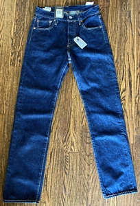 Levi's LOT 501 denim jeans W27x30 NEW  Premium $98 MSRP - Picture 1 of 5