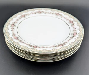 Vintage Noritake Glenwood 5770 6 1/4" Brot & Butterteller 7er SET JAPAN EUC - Bild 1 von 3