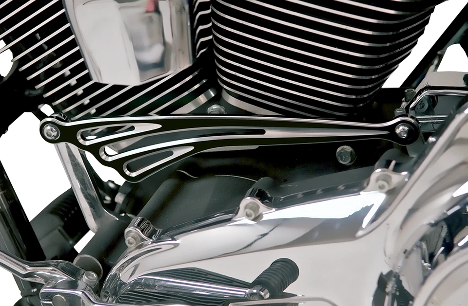 Arlen Ness Negro Corte Profundo Cambio Plano Enlace Harley Touring FLH/T 84-19 19-913 Foto 1 de 1