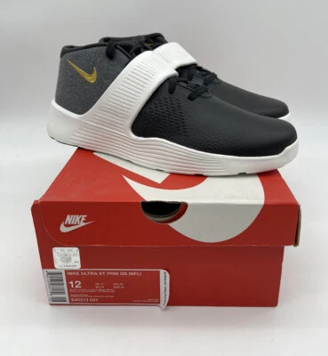 New Nike Ultra XT PRM QS NFL SB50 Super Bowl Black Metallic 840213-001 sz 12 - Image 1 of 4