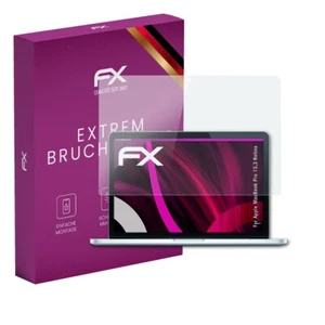 atFoliX Glasfolie für Apple MacBook Pro 13,3 Retina Panzerfolie 9H Schutzpanzer - Bild 1 von 8