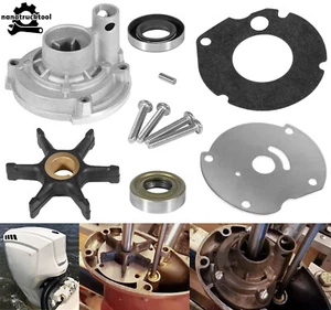 382296 Outboard Water Pump Kit For Evinrude Johnson 9.5hp 1964-73 10hp 1958-63 - Picture 1 of 13