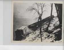 BADEN PA ORIGINAL PHOTO TRAIN WRECK VINTAGE 6 1/2 X 8 1/2 INCH RAILROAD 1941