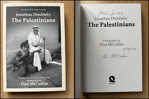 Don McCullin Jonathan Dimbleby 2X SIGNED DATED The Palestinians Updated edition - Picture 1 of 5