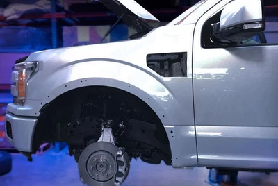 For Ford F-150 18-20 Super Bolt Satin Black Front & Rear Fender Flare Kit Foto 1 de 4