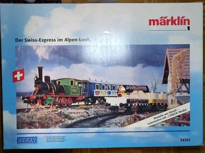 Märklin Maxi Spur1 54101 Zud-Set "150 Jahre Schweizer Eisenbahn" mit OVP  - Bild 1 von 4