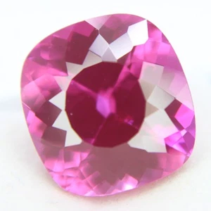 12.60 Ct Mozambique Natural Garnet Purple Loose Gemstone Cushion Gift Ring Stone - Picture 1 of 4