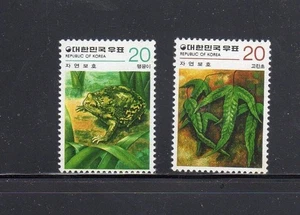 KOREA #1155-1156 1979 NATURSCHUTZ POSTFRISCH SS NH O.G. - Bild 1 von 1