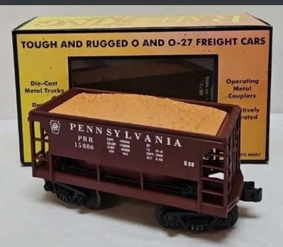Rail  King PRR Ore Car with Ore Load # 15886 NOS - Image 1 of 4